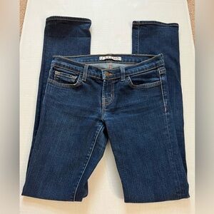 J Brand Straight Leg Indigo Jeans Style # 3914 l 528